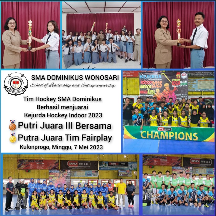 SMA Dominikus juara hockey