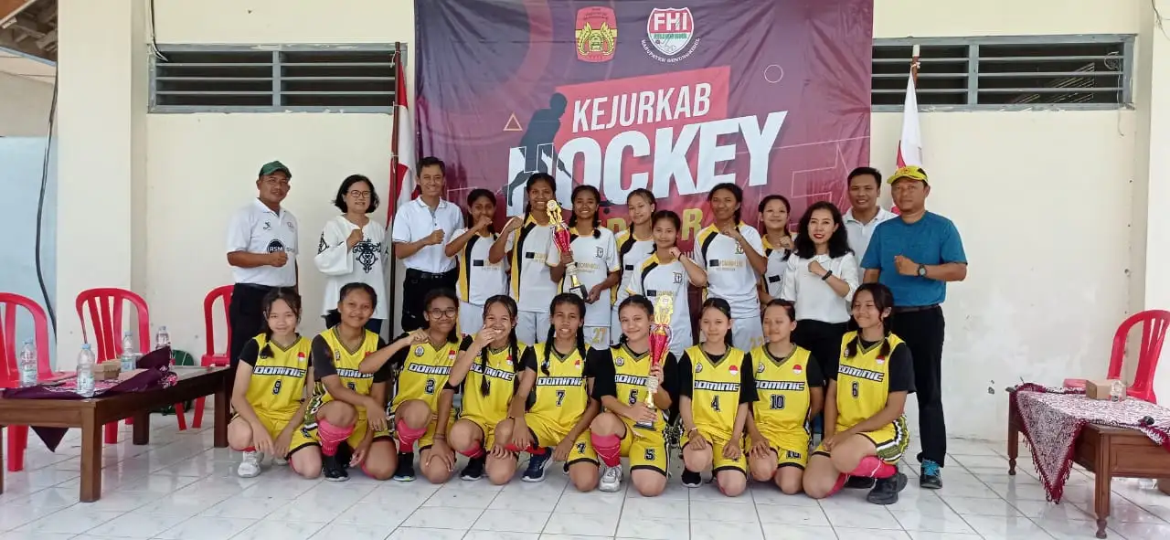 SMA Dominikus Wonosari Gemparkan Lapangan dengan Pertandingan Hockey